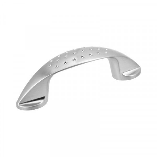JAL-1211 Jaladera, niquel satinado, estilo Elipse, 64 mm TRUPER | DIHERESA