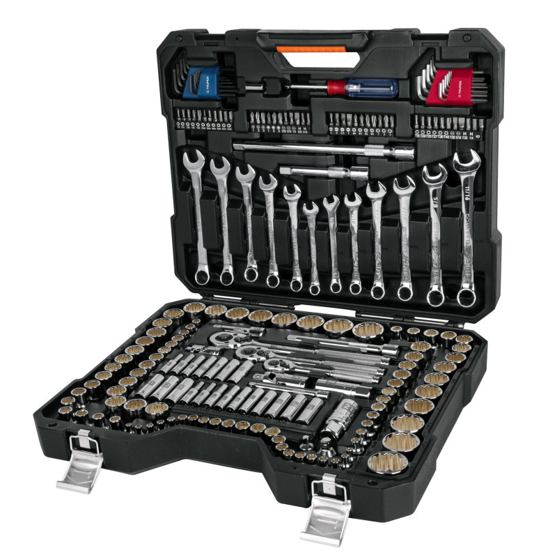 JD-199MP Juego de dados, cuadro 1/4, 3/8 y 1/2', 199 piezas, std y mm TRUPER | DIHERESA JD-199MP Juego de dados, cuadro 1/4, 3/8 y 1/2', 199 piezas, std y mm TRUPER | DIHERESA