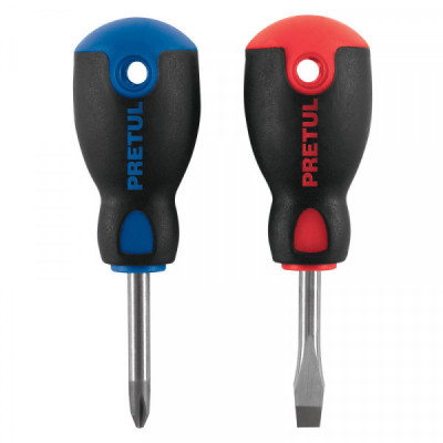 JDT-2BP Juego desarmadores, tipo trompo, 2 pzas,Comfort Grip, Pretul TRUPER | DIHERESA