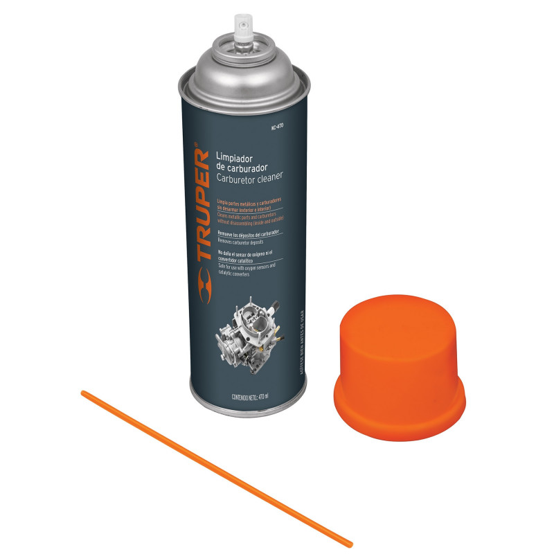KC-470 Limpiador de carburador de 470 ml TRUPER | DIHERESA KC-470 Limpiador de carburador de 470 ml TRUPER | DIHERESA
