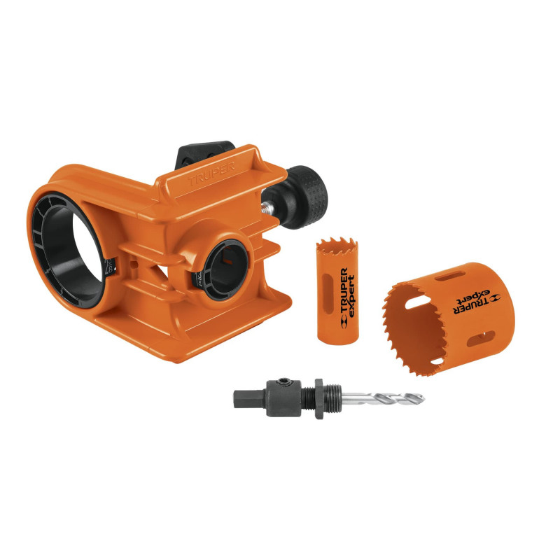 KITB-4X Juego bimetálico para instalar cerraduras, Truper Expert TRUPER | DIHERESA