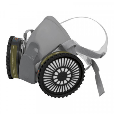 KIT-RES-MU Kit respirador profesional con cartuchos multigas TRUPER | DIHERESA