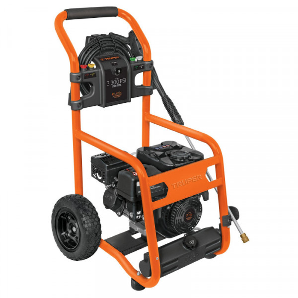LAGAS-3300 Hidrolavadora con motor a gasolina, 3,300 PSI TRUPER | DIHERESA