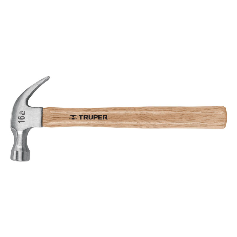 MA-16 Martillo uña curva 16 oz TRUPER | DIHERESA MA-16 Martillo uña curva 16 oz TRUPER | DIHERESA