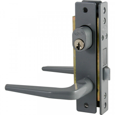15CL LOCK Cerradura para puerta de aluminio tipo Basic color gris euro función doble