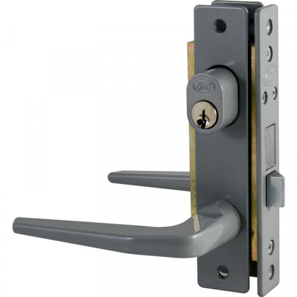 15CL LOCK Cerradura para puerta de aluminio tipo Basic color gris euro función doble Lock | DIHERESA