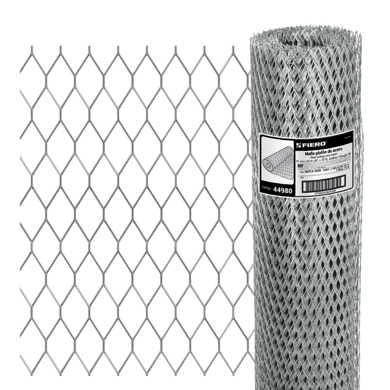 MAPLA-5090 Malla plafón modelo 500, 0.90 X 22 m TRUPER | DIHERESA MAPLA-5090 Malla plafón modelo 500, 0.90 X 22 m TRUPER | DIHERESA