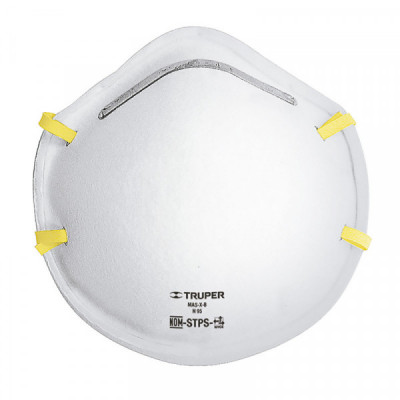 MAS-X-B Mascarilla para polvo y vapores orgánicos, blister 2 pzas TRUPER | DIHERESA
