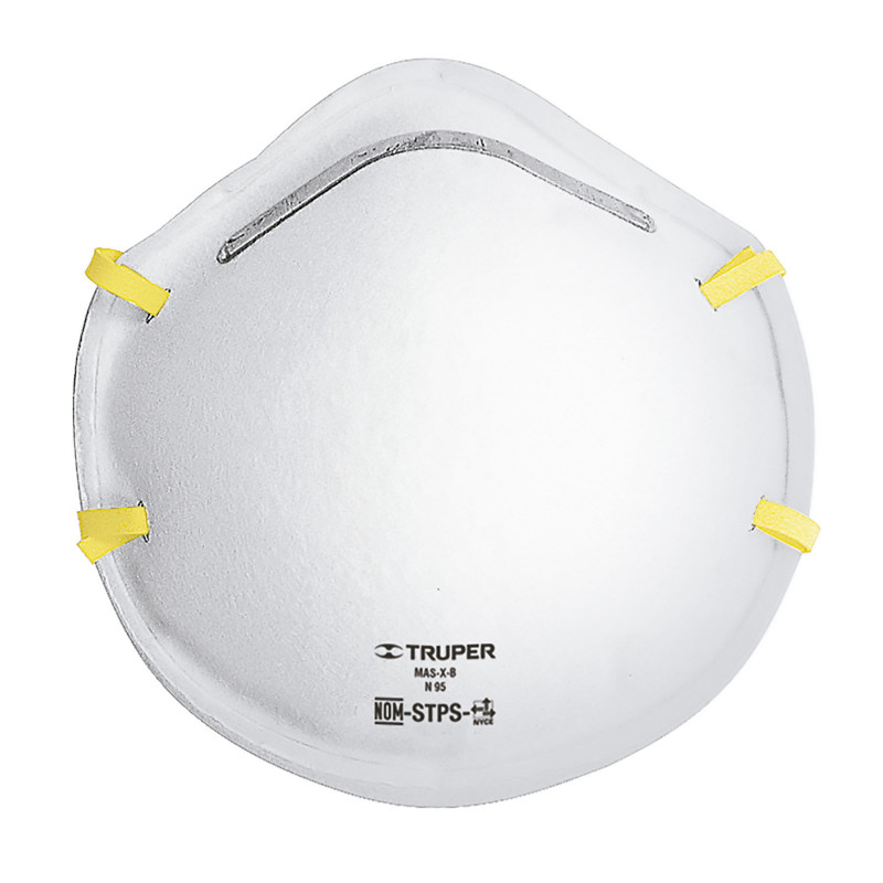 MAS-X-B Mascarilla para polvo y vapores orgánicos, blister 2 pzas TRUPER | DIHERESA