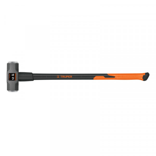 MD-12F Marro octagonal 12 lbs, mango fibra de vidrio TRUPER | DIHERESA