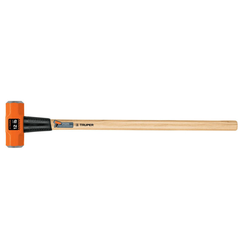 MD-12M Marro octagonal 12 lbs. mango madera 36' TRUPER | DIHERESA