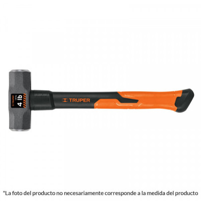 MD-3F Marro octagonal 3 lbs, mango fibra de vidrio TRUPER | DIHERESA