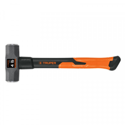 MD-4F Marro octagonal 4 lbs, mango fibra de vidrio TRUPER | DIHERESA