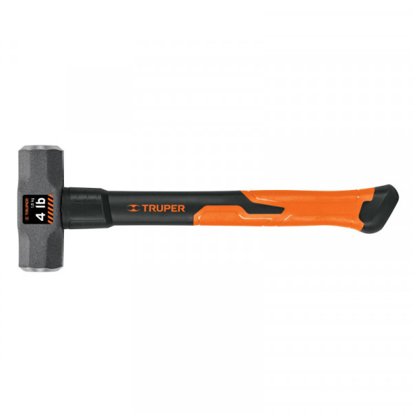 MD-4F Marro octagonal 4 lbs, mango fibra de vidrio TRUPER | DIHERESA