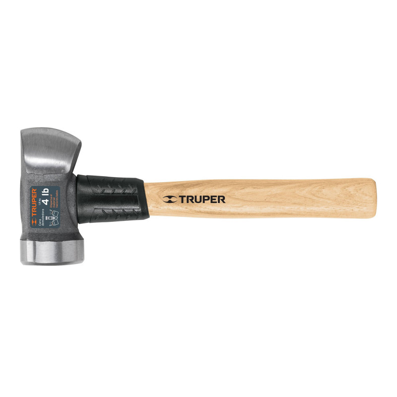 MD-4HX Marro demoledor 4 lb mango de madera TRUPER | DIHERESA