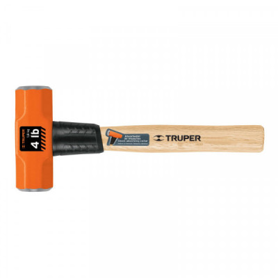 MD-4M Marro octagonal 4 lbs. Mango madera 12' TRUPER | DIHERESA