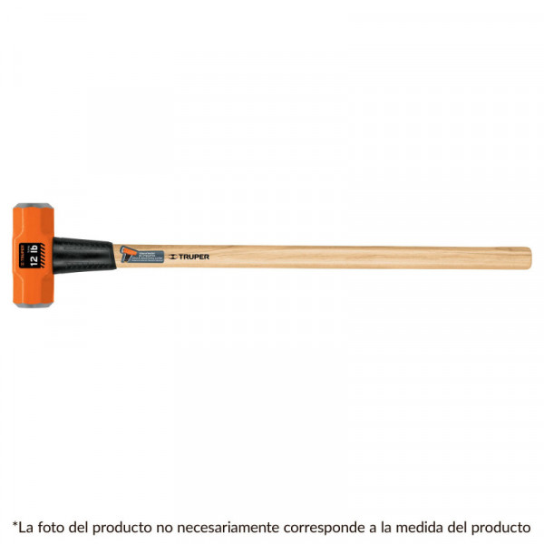 MD-6M Marro octagonal 6 lbs. mango madera 36' TRUPER | DIHERESA