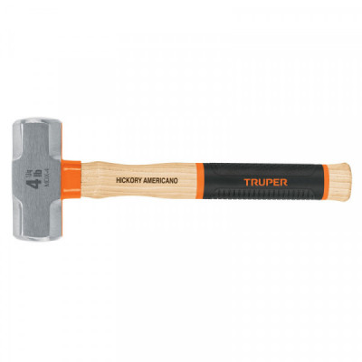 MDX-4 Marro octagonal, forjado, 4 lb, mango de neopreno TRUPER | DIHERESA