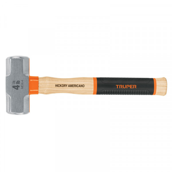 MDX-4 Marro octagonal, forjado, 4 lb, mango de neopreno TRUPER | DIHERESA