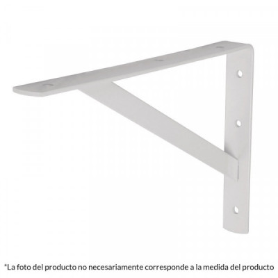MER-16B Ménsula reforzada, 10 x 16', blanca TRUPER | DIHERESA