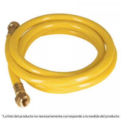MGA-30 Manguera flexible, PVC, 3/8' con conexión, 3m TRUPER | DIHERESA