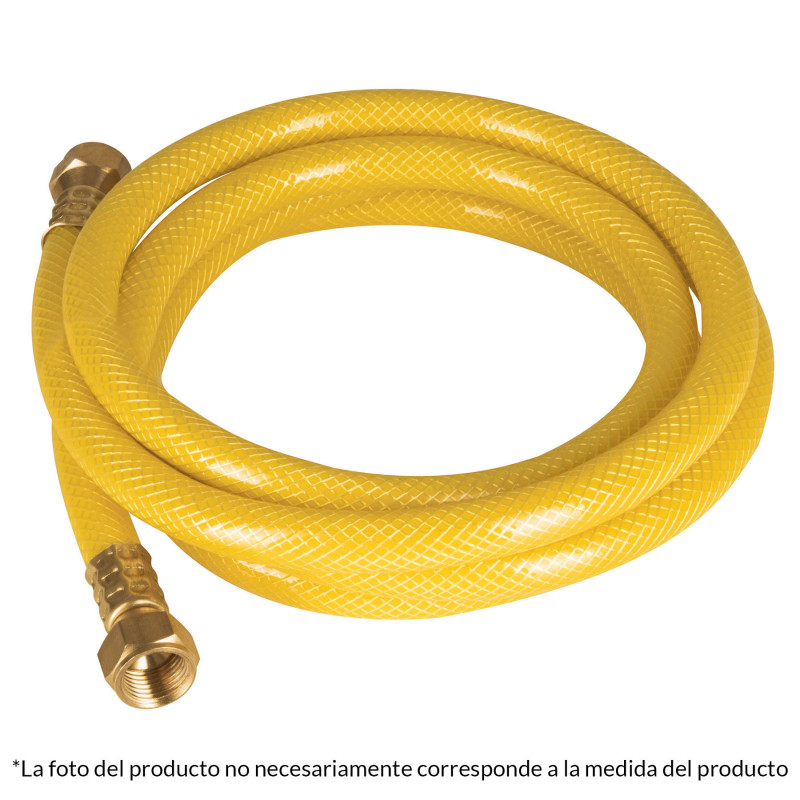 MGA-30 Manguera flexible, PVC, 3/8' con conexión, 3m TRUPER | DIHERESA