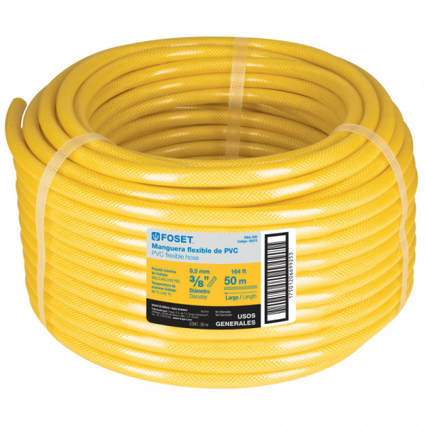MGA-500 Manguera flexible para gas 3/8', sin conexión, 50 m TRUPER | DIHERESA