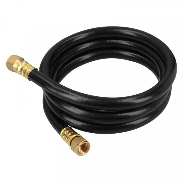MGAN-15 Manguera flexible negra, PVC, 3/8',300 PSI,con conexión,1.5m TRUPER | DIHERESA