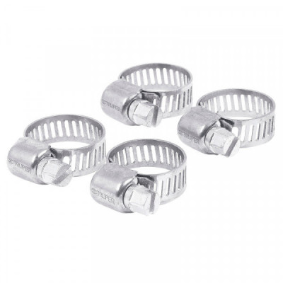 MINI-6B Abrazadera mini-6 de acero inoxidable, blister con 4 pzas TRUPER | DIHERESA