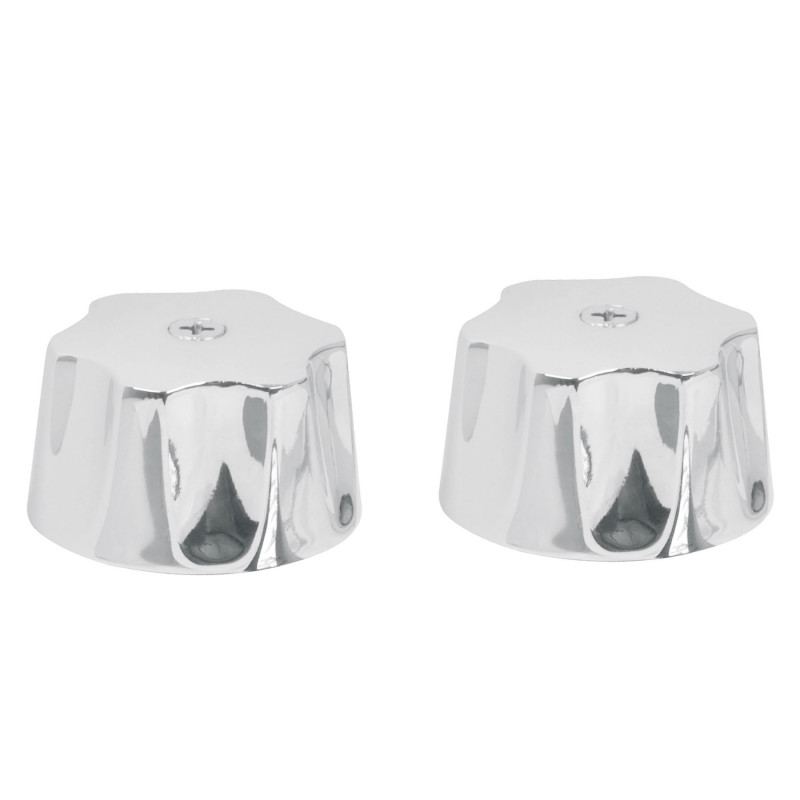 MM-100 Juego 2 manerales lavabo y fregadero, hexagonal, Basic TRUPER | DIHERESA