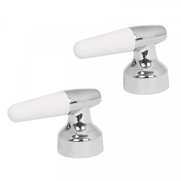MM-900 Juego de 2 manerales para lavabo y fregadero tipo cono TRUPER | DIHERESA