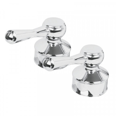 MMP-200 Juego 2 manerales para lavabo y fregadero,plásticos, palanca TRUPER | DIHERESA