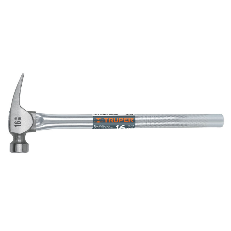 MORCA-16LT Martillo California Ripper, boca lisa, 16 oz, mgo.tubular TRUPER | DIHERESA MORCA-16LT Martillo California Ripper, boca lisa, 16 oz, mgo.tubular TRUPER | DIHERESA