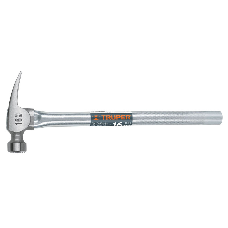 MORCA-16T Martillo California Ripper, boca fresada, 16 oz, mgo. tubula TRUPER | DIHERESA MORCA-16T Martillo California Ripper, boca fresada, 16 oz, mgo. tubula TRUPER | DIHERESA