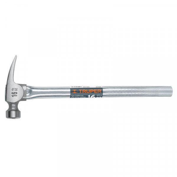 MORCA-16T Martillo California Ripper, boca fresada, 16 oz, mgo. tubula TRUPER | DIHERESA
