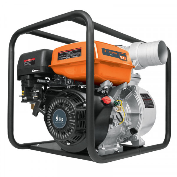MOTB-4 Motobomba 4' de salida, 9 HP TRUPER | DIHERESA