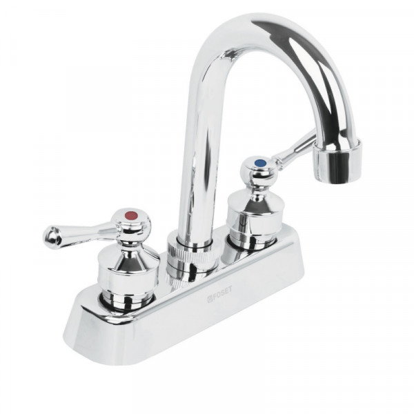 MP-060P Mezcladora plástica para lavabo, cuello tipo bar, palanca TRUPER | DIHERESA