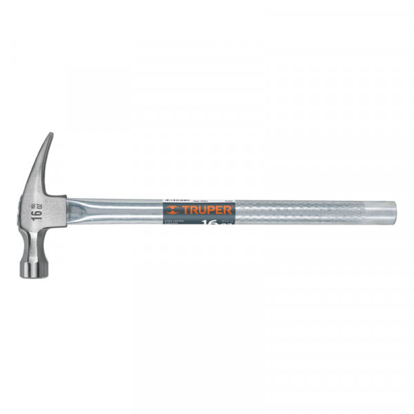 MTR-16 Martillo uña recta 16 oz, mango tubular TRUPER | DIHERESA