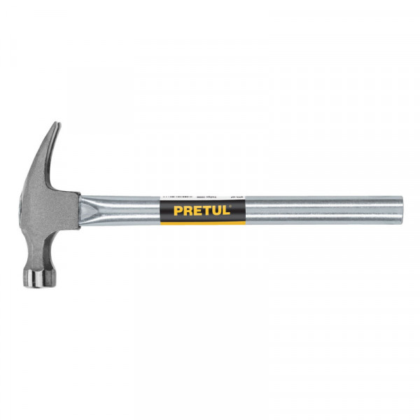MTR-16P Martillo uña recta 16 oz, mango tubular, Pretul TRUPER | DIHERESA