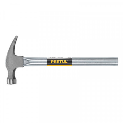 MTR-16P Martillo uña recta 16 oz, mango tubular, Pretul TRUPER | DIHERESA