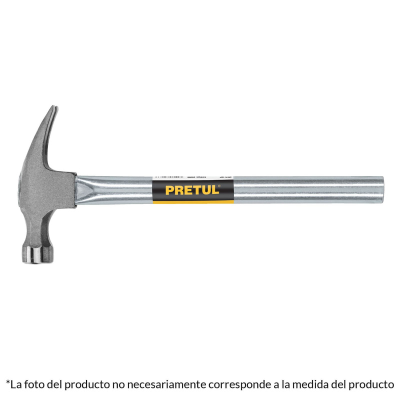 MTR-20P Martillo uña recta 20 oz, mango tubular, Pretul TRUPER | DIHERESA MTR-20P Martillo uña recta 20 oz, mango tubular, Pretul TRUPER | DIHERESA