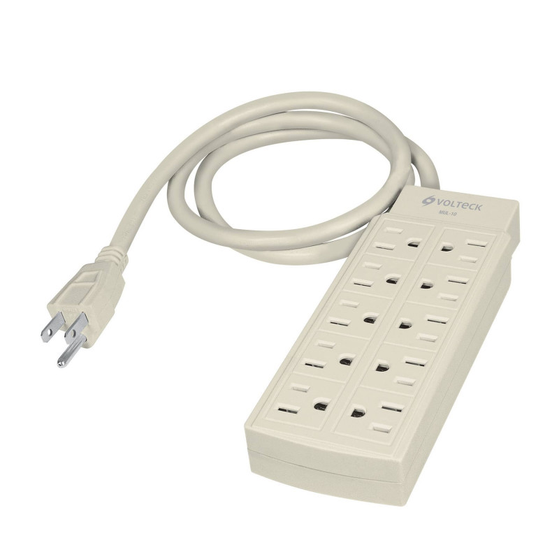 MUL-10 Multicontacto uso rudo, 10 entradas, 14 AWG TRUPER | DIHERESA