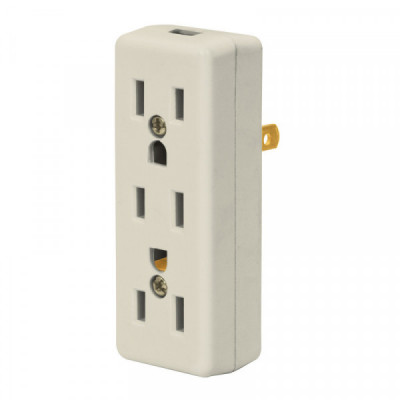 MUL-305 Multicontacto triple, 2 polos + tierra TRUPER | DIHERESA