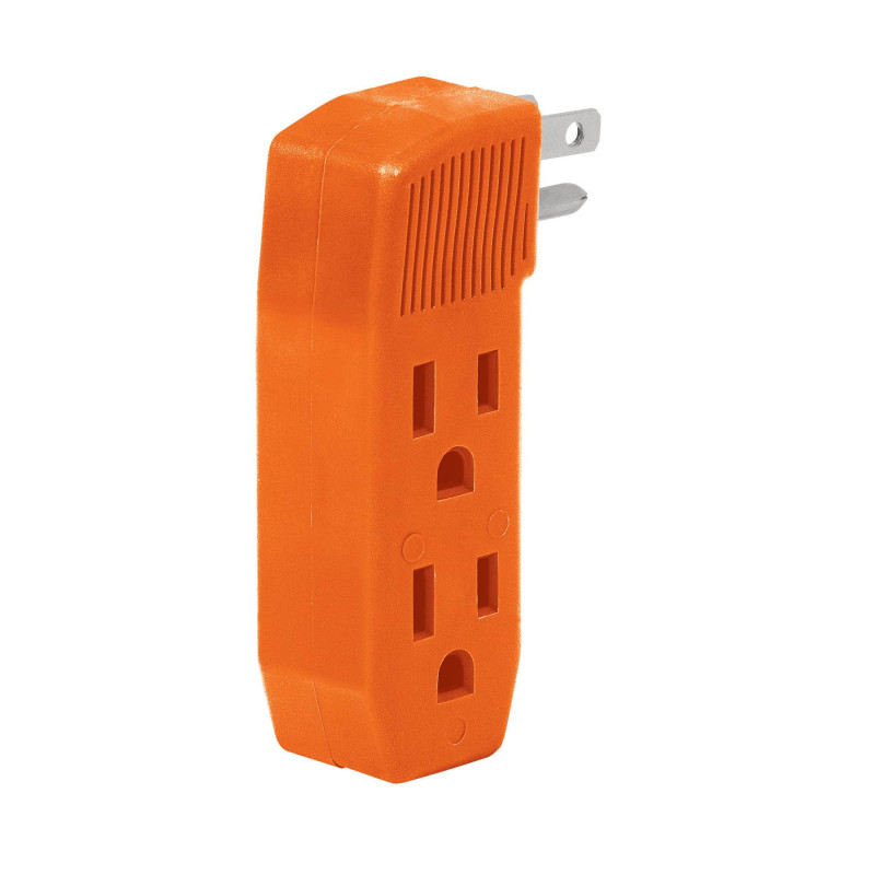 MUL-350 Multicontacto triple aterrizado, tipo 'F' reforzado, Volteck TRUPER | DIHERESA
