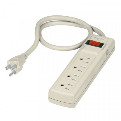 MUL-4 Multicontacto uso doméstico, 4 entradas, 16 AWG TRUPER | DIHERESA