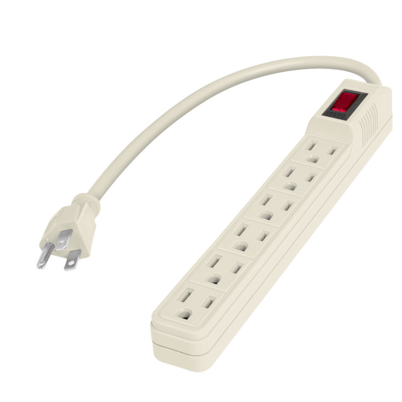 MUL-6E Multicontacto económico, 6 entradas,16 AWG TRUPER | DIHERESA