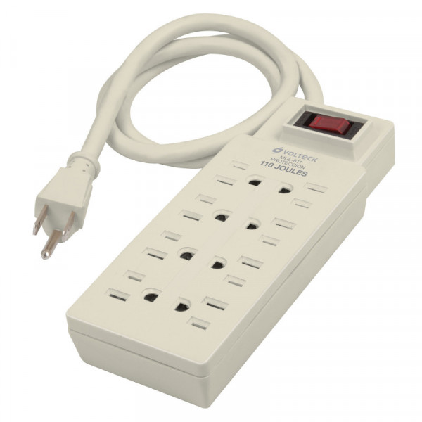 MUL-8 Multicontacto uso rudo, 8 entradas, 14 AWG TRUPER | DIHERESA