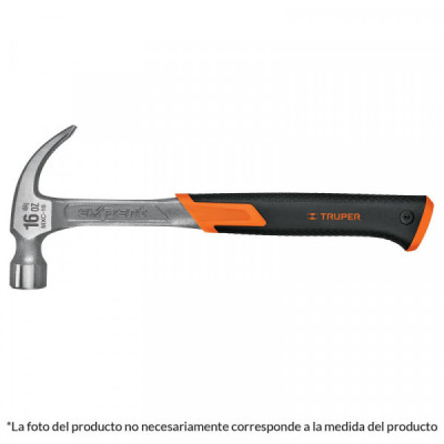 MXC-20 Martillo forjado, uña curva, 20 oz, mango de neopreno TRUPER | DIHERESA