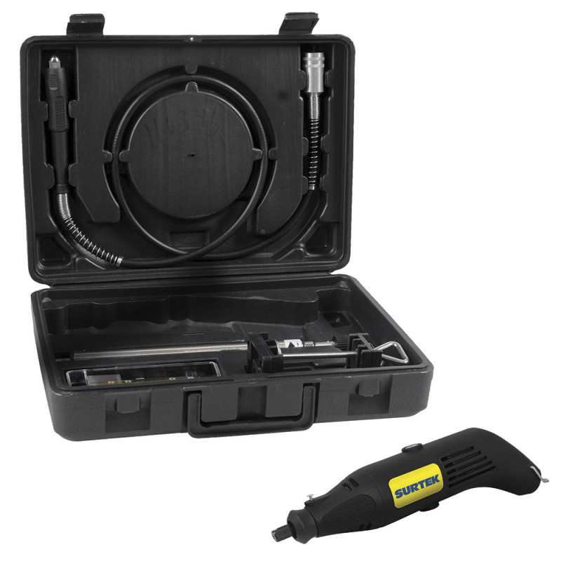 MT514A SURTEK Juego de moto tool 160W 49 piezas Surtek | DIHERESA MT514A SURTEK Juego de moto tool 160W 49 piezas Surtek | DIHERESA