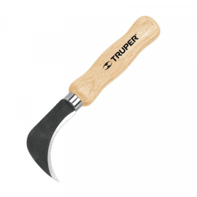 NL-8 Cuchillo curvo para linóleo, 8' TRUPER | DIHERESA